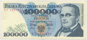 100.000 złotych 1990 - BY - RZADKA