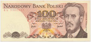 100 zloty 1976 - BU - une extrême rareté