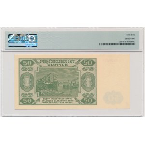 50 złotych 1948 - A - 7 cyfr - PMG 64 - POSZUKIWANY