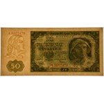 50 złotych 1948 - A - 7 cyfr - PMG 64 - POSZUKIWANY