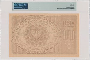 1.000 marek 1919 - bez oznaczenia serii - PMG 64 - RZADKIE I PIĘKNE