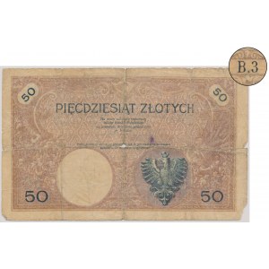 50 złotych 1919 - B.3 - FAŁSZERSTWO Z EPOKI