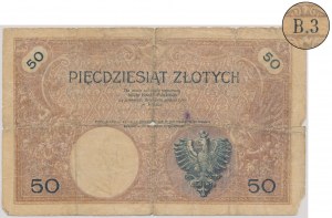 50 zloty 1919 - B.3 - FALSE FROM THE ERA