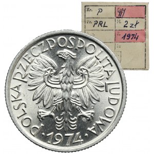 2 złote 1974 Jagody - ex. Kałkowski
