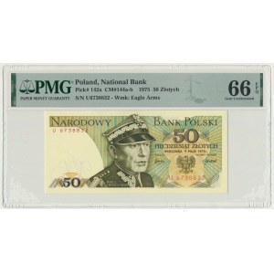 50 złotych 1975 - U - PMG 66 EPQ