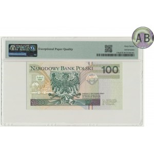 100 złotych 1994 - AB - PMG 67 EPQ - RZADKA SERIA