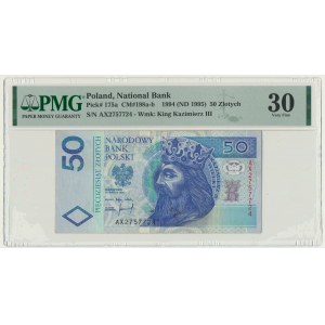 50 złotych 1994 - AX - PMG 30