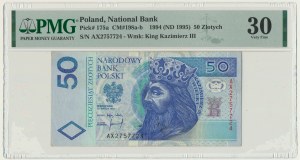 50 złotych 1994 - AX - PMG 30