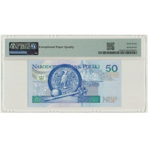 50 złotych 1994 - AF - PMG 67 EPQ - RZADKA SERIA