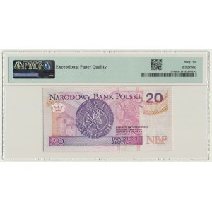 20 złotych 1994 - AJ - PMG 65 EPQ - rzadsza seria