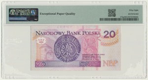 20 złotych 1994 - AL - PMG 58 EPQ