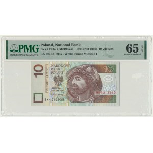 10 złotych 1994 - BK - PMG 65 EPQ