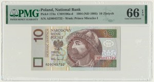 10 gold 1994 - AD - PMG 66 EPQ - rare series