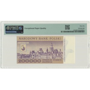 200.000 złotych 1989 - E - PMG 66 EPQ