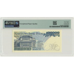 100.000 złotych 1990 - AA - PMG 68 EPQ