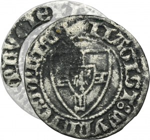 Teutonic Order, Winrych von Kniprode, Schilling undated - VERY RARE, PRVCIE