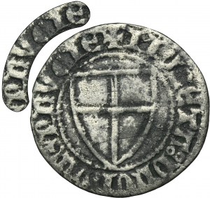Teutonic Order, Winrych von Kniprode, Schilling undated - VERY RARE, PRVCIE