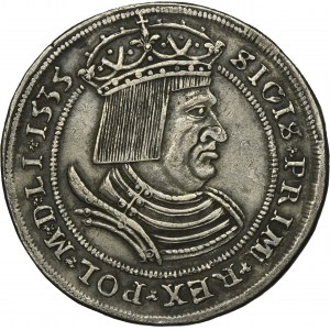 MAJNERT, Sigismund I the Old, Thaler 1535 - VERY RARE