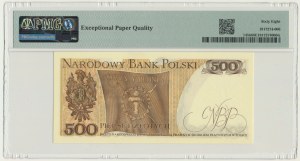 500 złotych 1976 - AK - PMG 68 EPQ