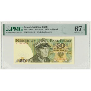 50 złotych 1975 - Z - PMG 67 EPQ