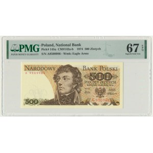 500 złotych 1974 - A - PMG 67 EPQ