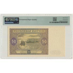 50 złotych 1946 - N - PMG 67 EPQ