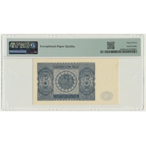 5 złotych 1946 - PMG 67 EPQ