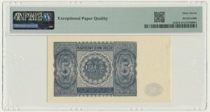 5 złotych 1946 - PMG 67 EPQ