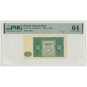 2 złote 1946 - PMG 64