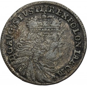 Augustus III of Poland, 3 Groschen Leipzig 1754 EC