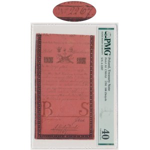 100 złotych 1794 - A - PMG 40 - niski numer