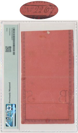 100 zloty 1794 - A - PMG 40 - petit nombre