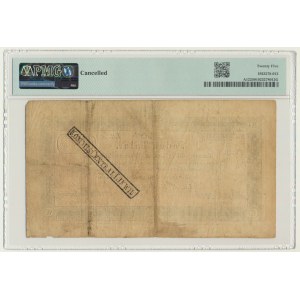 1 talar 1810 - Badeni - ze stemplem - PMG 20 - niski numer