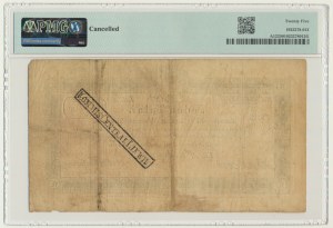 1 talar 1810 - Badeni - ze stemplem - PMG 20 - niski numer