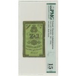 1 złoty 1831 - Łubieński - PMG 15 NET - cienki papier - RZADKIE