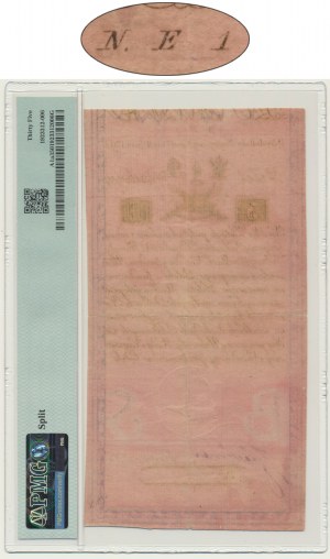 5 złotych 1794 - N.E 1. - PMG 35 - BARDZO RZADKA SERIA