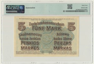 Kowno, 5 Mark 1918 - C - PMG 64
