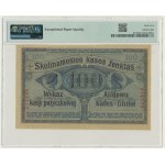 Posen, 100 Rubles 1916 - 6 digit series - PMG 65 EPQ