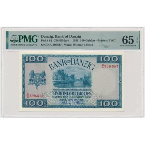 Danzig, 100 Gulden 1931 - D/A - PMG 65 EPQ - RARE