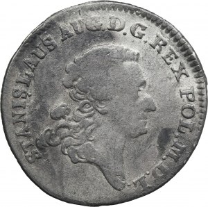 Poniatowski, 4 Groschen 1766 FS - PRUSSIAN FORGERY