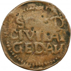 Michael Wisniowiecki, Schilling Danzig undated - FORGERY FROM THE ERA
