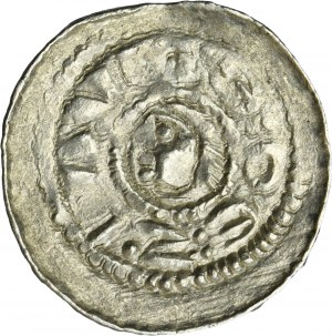 Boleslaw II the Bold, Denarius Krakau - letter S