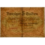 Danzig, 5 Gulden 1923 - November - PMG 25 - RARE