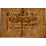Danzig, 2 Gulden 1923 - November - PMG 30 - RARE