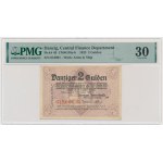 Danzig, 2 Gulden 1923 - November - PMG 30 - RARE