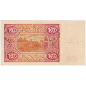 100 złotych 1946 - A - pierwsza seria