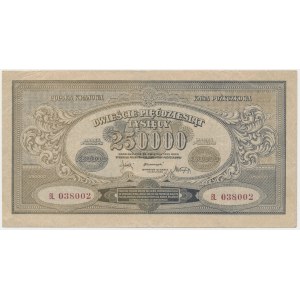 250.000 marek 1923 - BL -