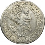 Sigismund III Vasa, 1/4 Thaler Danzig 1611 - VERY RARE, two dots above the paw