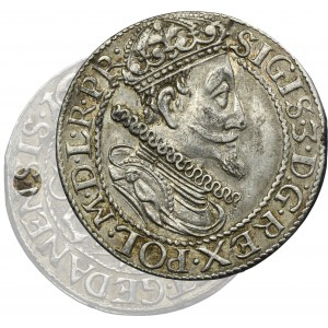 Sigismund III Vasa, 1/4 Thaler Danzig 1613 - RARE, GEDANEN•SIS