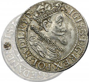 Sigismund III Vasa, 1/4 Thaler Danzig 1613 - RARE, GEDANEN•SIS